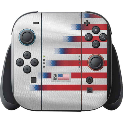 USA Soccer Flag Nintendo Switch 2 (2025) with Joy-Con Skin
